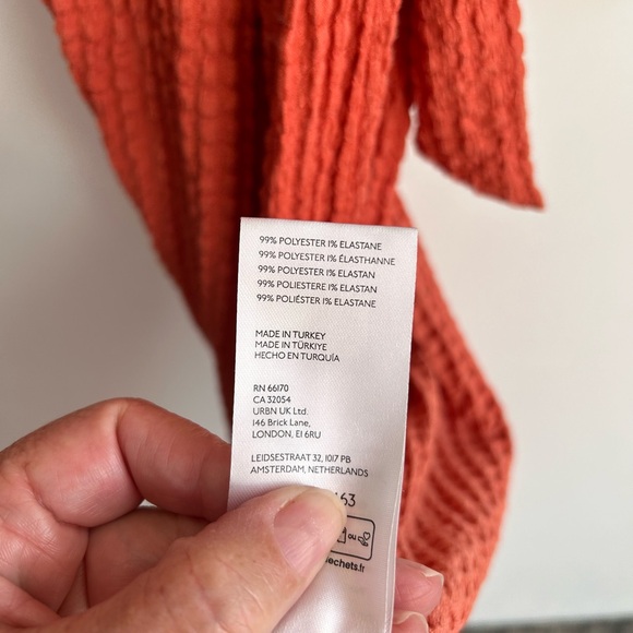 By Anthropologie Waffle Wrap Dress - Picture 11 of 12